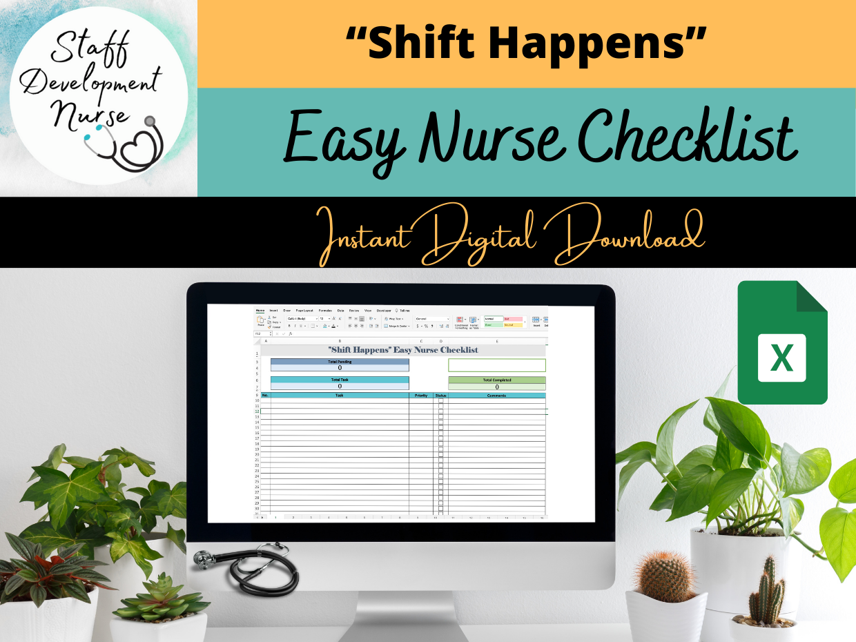 Shift Happens: Easy Nurse Checklist